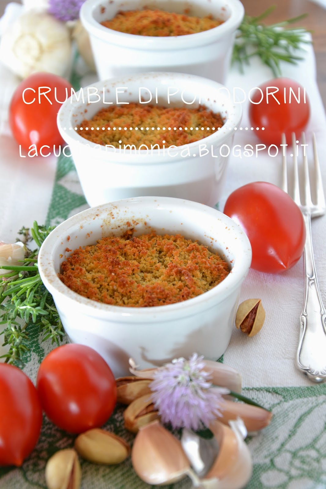 CRUMBLE DI POMODORINI