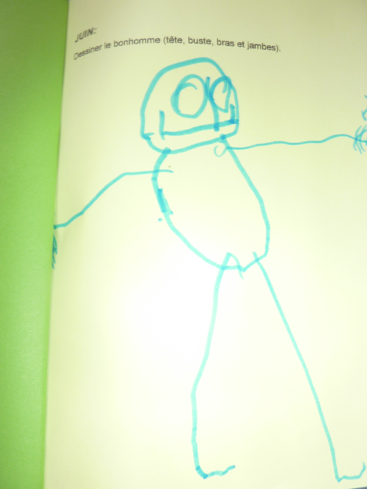 Ma petite maternelle Dessine moi un bonhomme Bonhomme