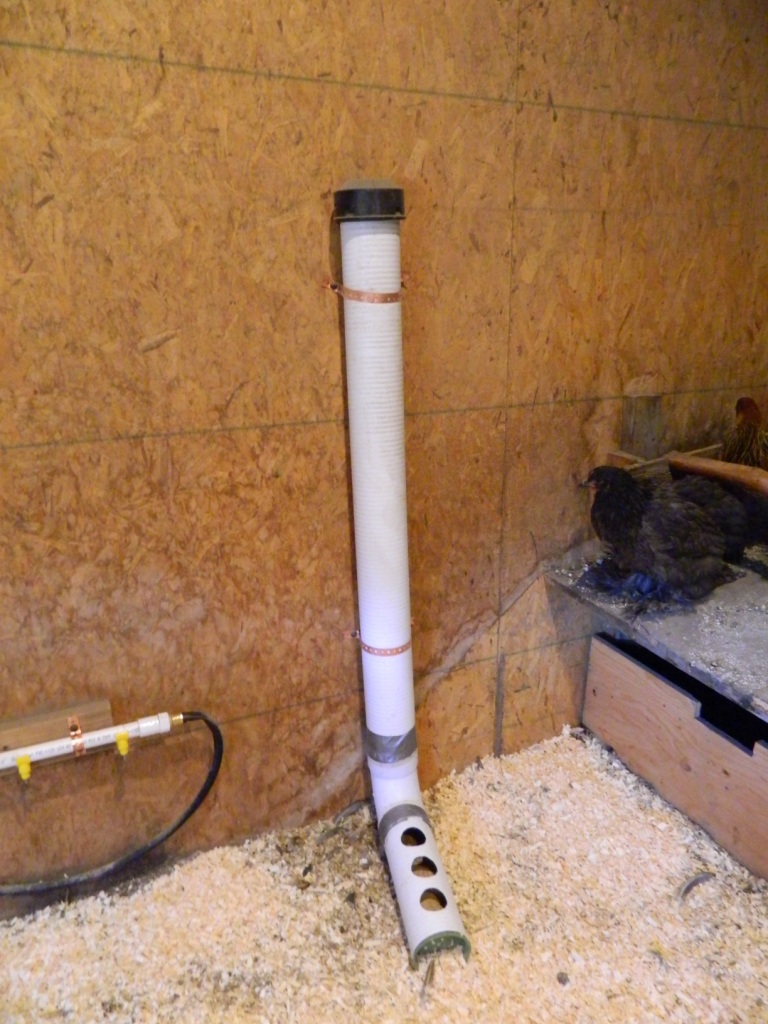 Meanwhile, back at the ranch... Gravity Fed Poultry Feeder