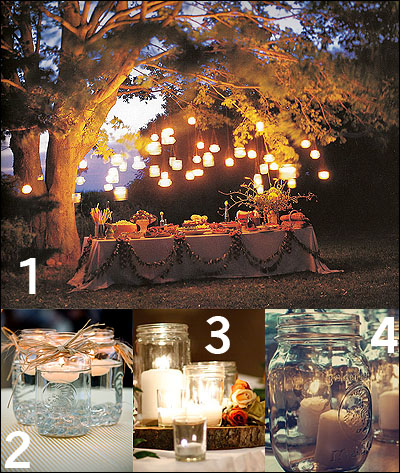 Mason Jar Wedding Decorations Mason Jar Wedding Decorations