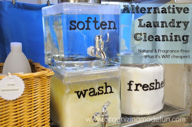 All Natural Laundry Cleaning :: OrganizingMadeFun.com