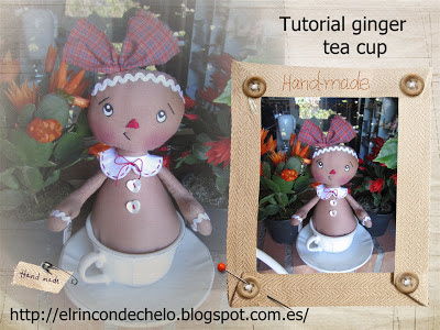 Ginger Tea Cup Tutorial+ginger+taza-portada1