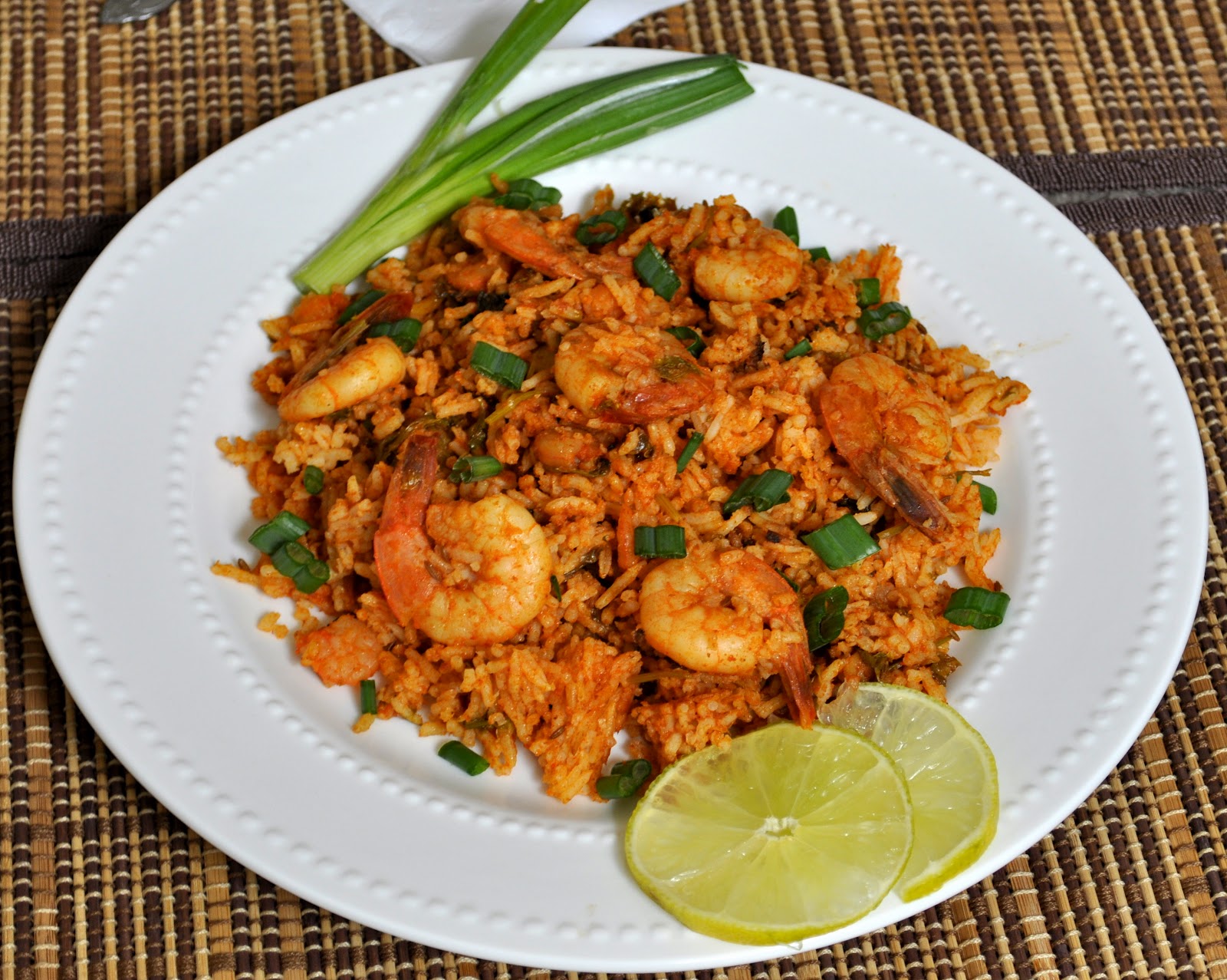 Sasha's Cookbook Spicy Shrimp Rice in electric cooker