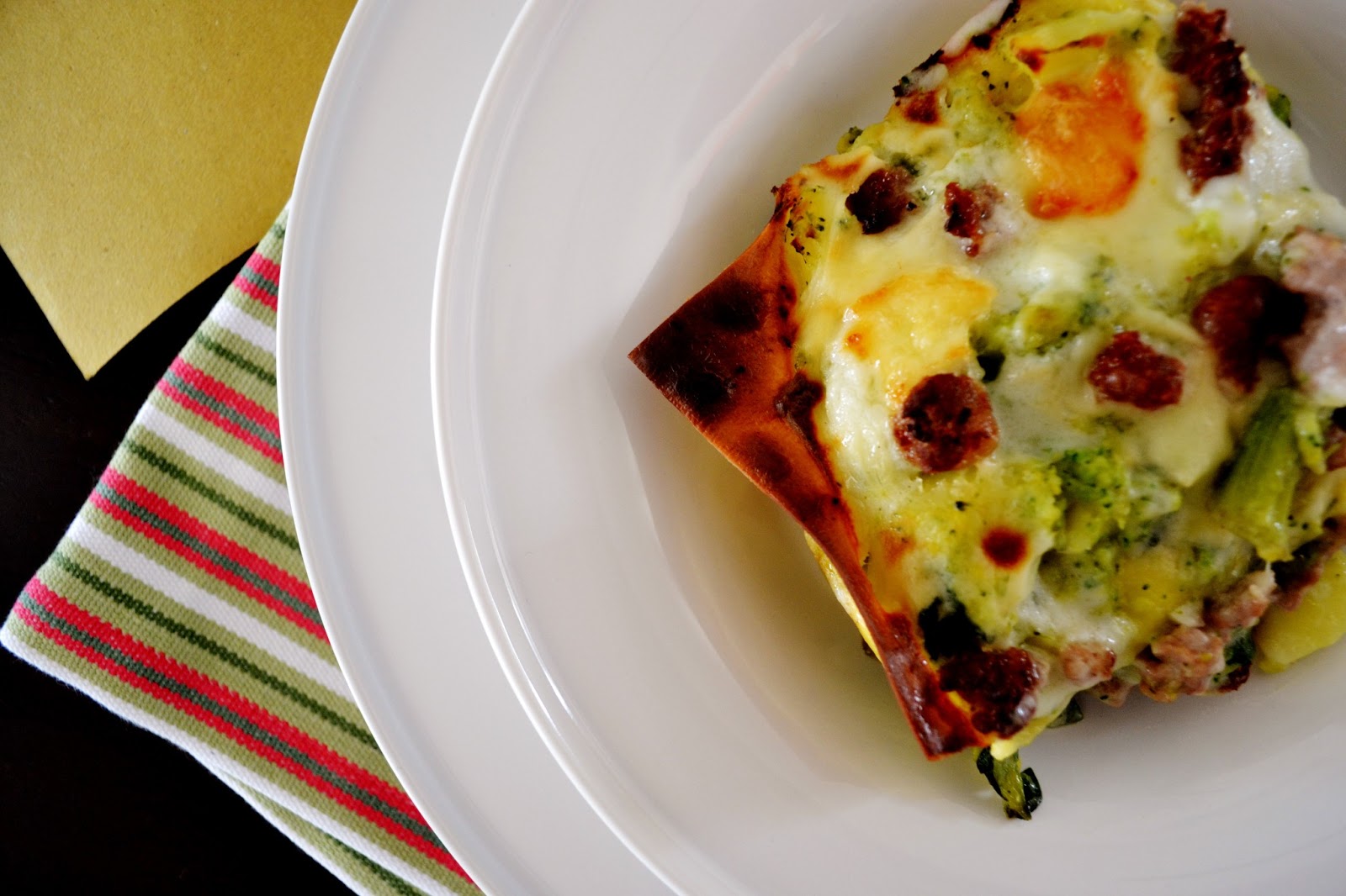 Lasagna alle verdure con asiago & salsiccia Dafne's Corner"il Gusto"