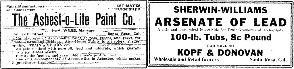 1911 Santa Rosa History