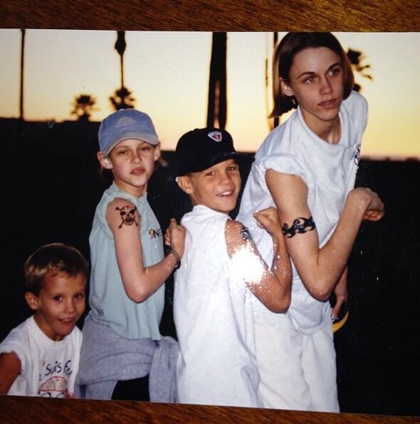 FOREVER. Nuova/Vecchia foto di Kristen Stewart da piccola con i suoi