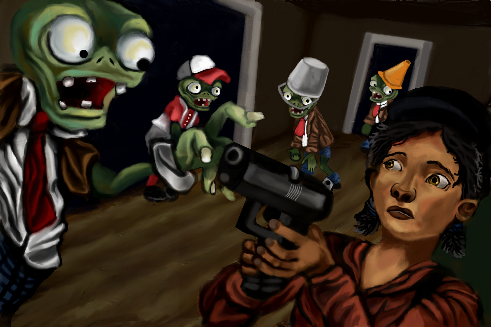 The Weekly Sketchbook Clementine + Zombie