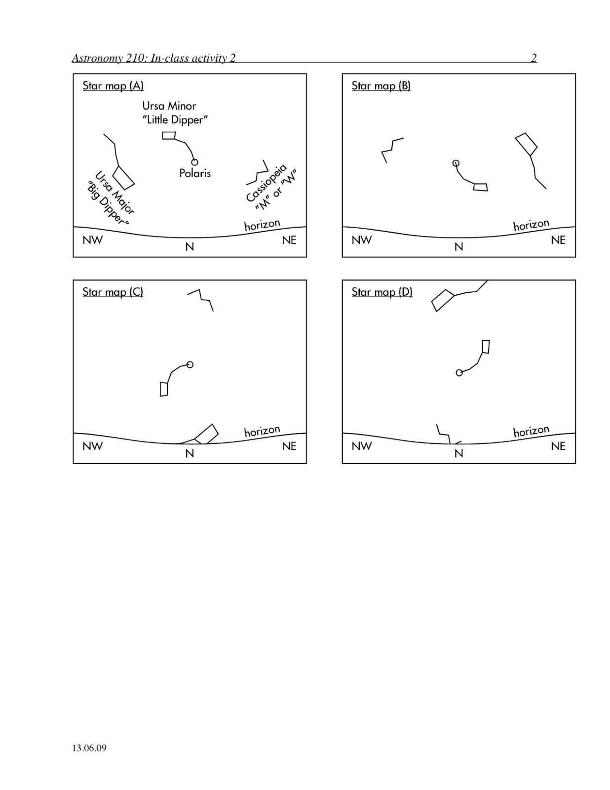 worksheet Constellation Worksheet p dogs blog boring but important astronomy in class activity worksheet to use a starwheel planisphere determine the clockwise or counterclockwise diurnal motio