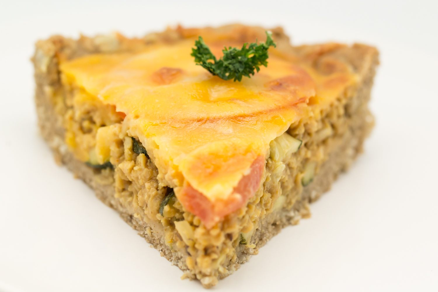 Hovkonditorn Quiche with Soy and Vegetables