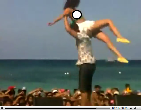 anne curtis scandal it s only a miss wear during her dance at boracay