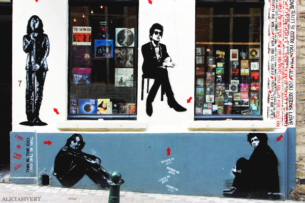 aliciasivert, alicia sivertsson, street art, graffiti, gatukonst, klotter, tags, bussels, bruxelles, bryssel, stencil, schablon, hus, building, jef Aérosol, jimi hendrix, bob dylan, john lennon, music, musik, legender