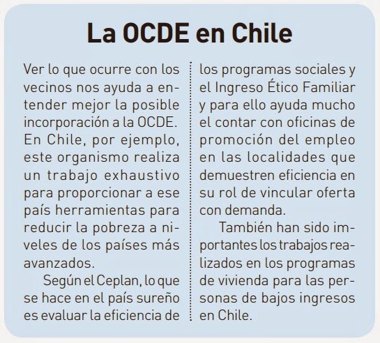 LA OCDE EN CHILE LA OCDE EN CHILE