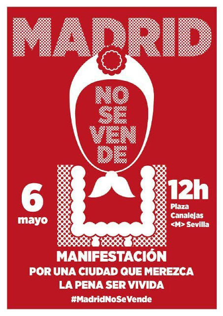 6 mayo manifestación Madrid No se Vende