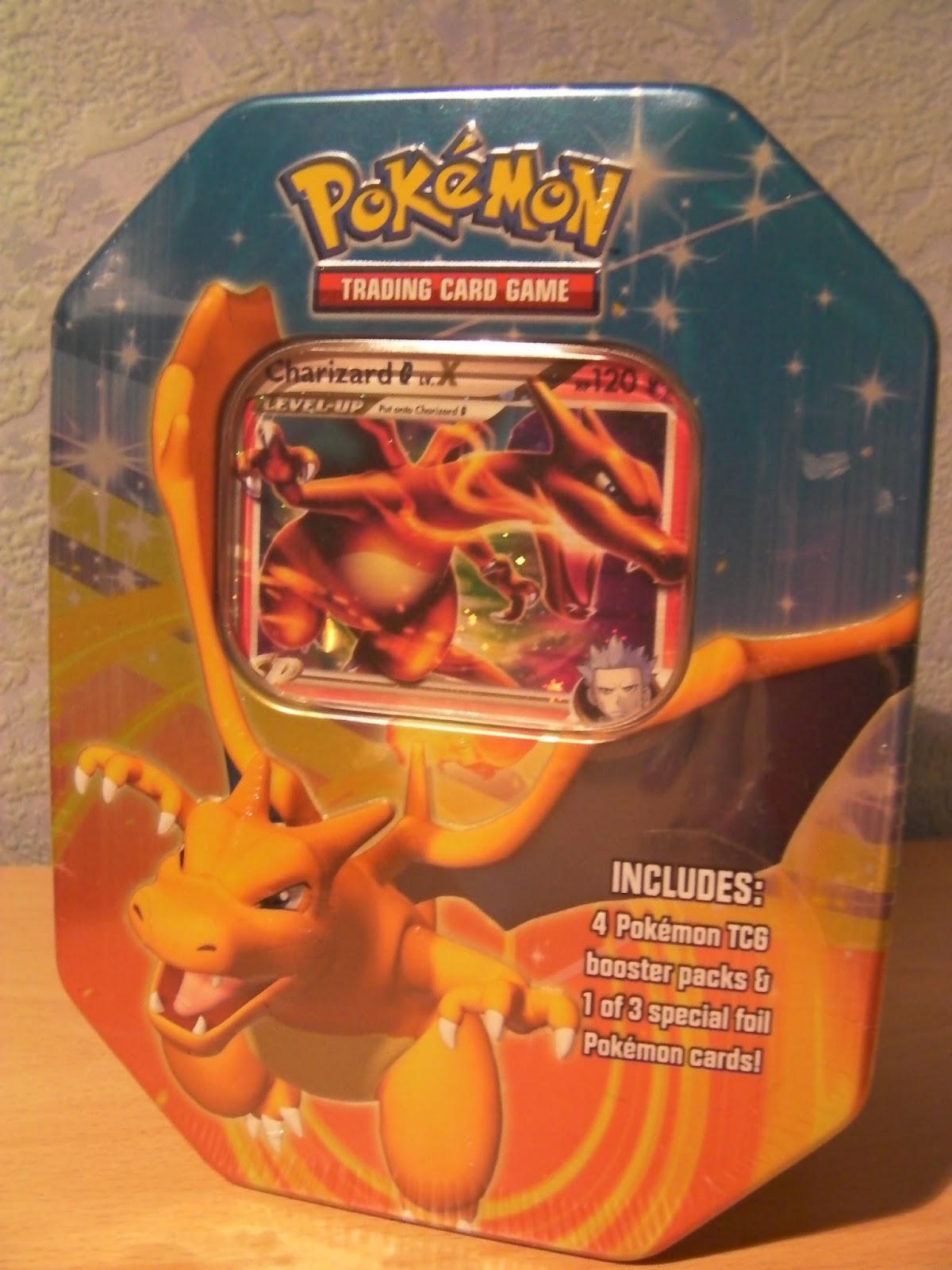 The Amateur Collector Charizard G Lv X Tin 09 Opening Hopeful For The Journey Ahead