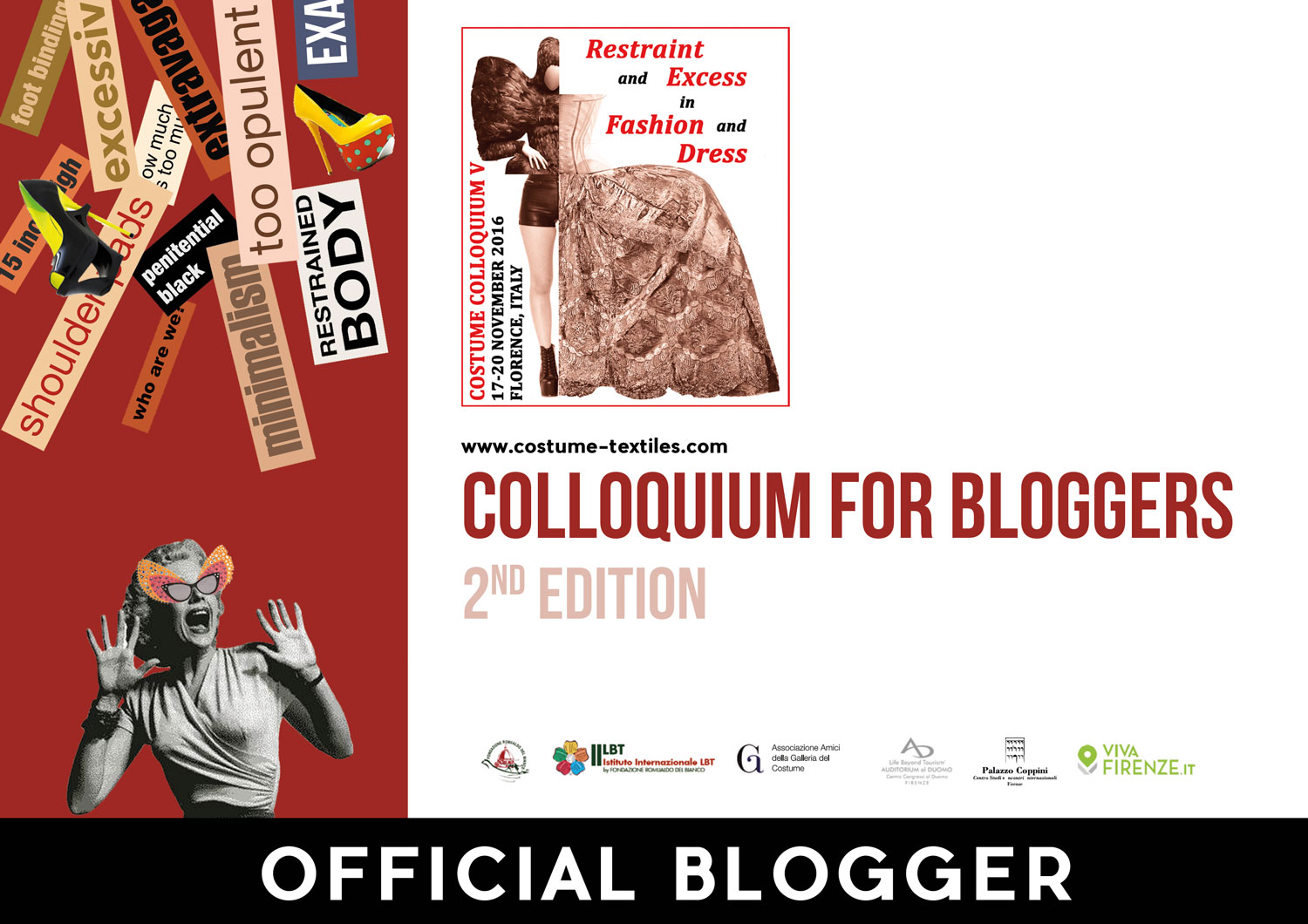 Official blogger for "Costume Colloquium" 2016