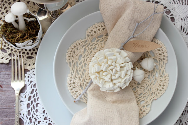 fall place setting