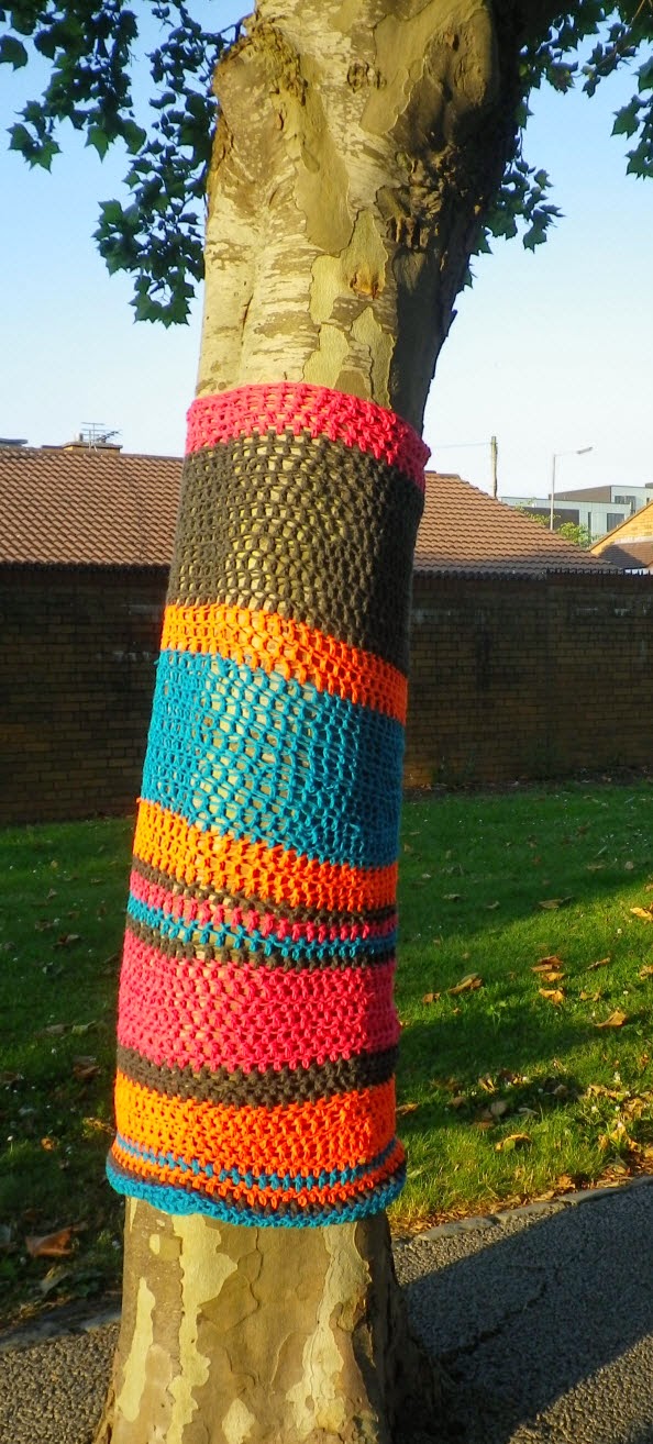 art wonder every day Knitted trees