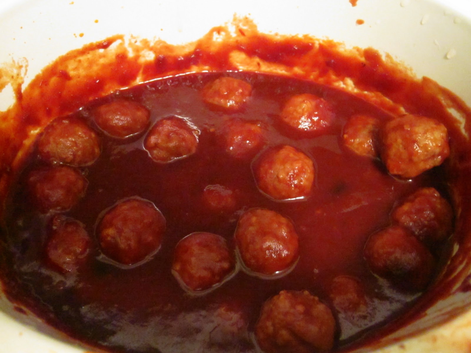 Elizabeth's Dutch Oven Sweet and Sour Cocktail Meatballs