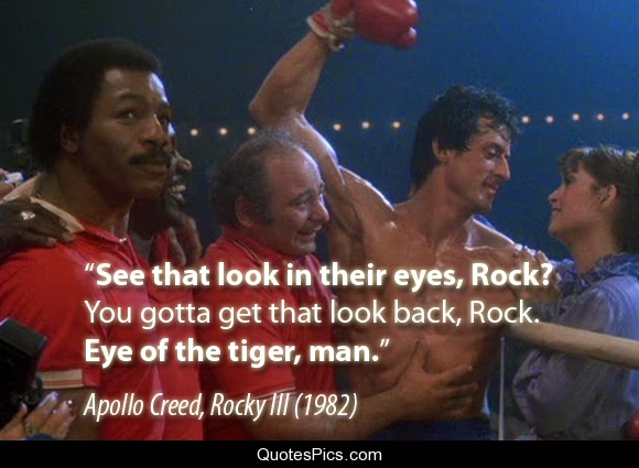 Image result for eye of the tiger rocky