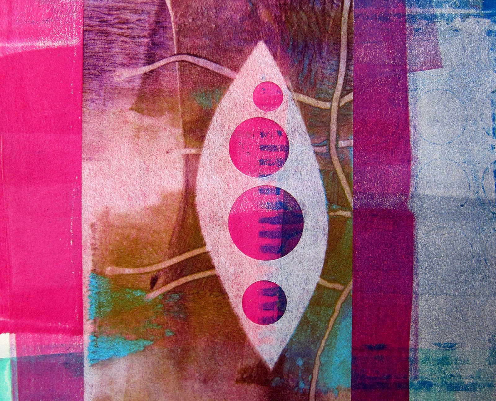 Printing with Gelli Arts® Gelli™ Printing on Nonwoven Fusible Interfacing
