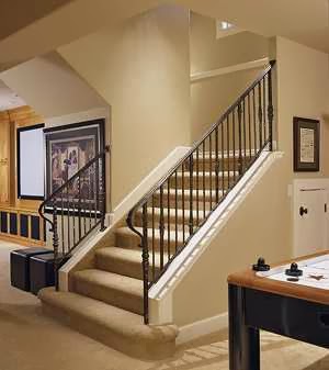 Stairs case for basement