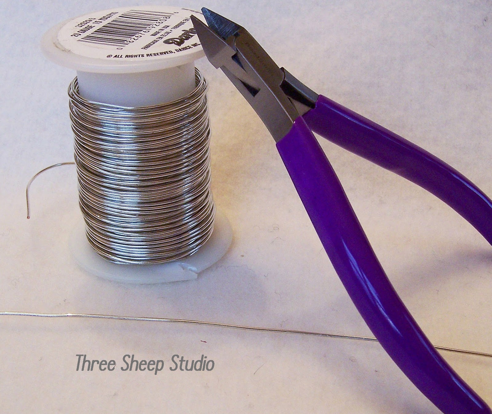 Three Sheep Studio How To Make A Beaded Ornament Hanger...