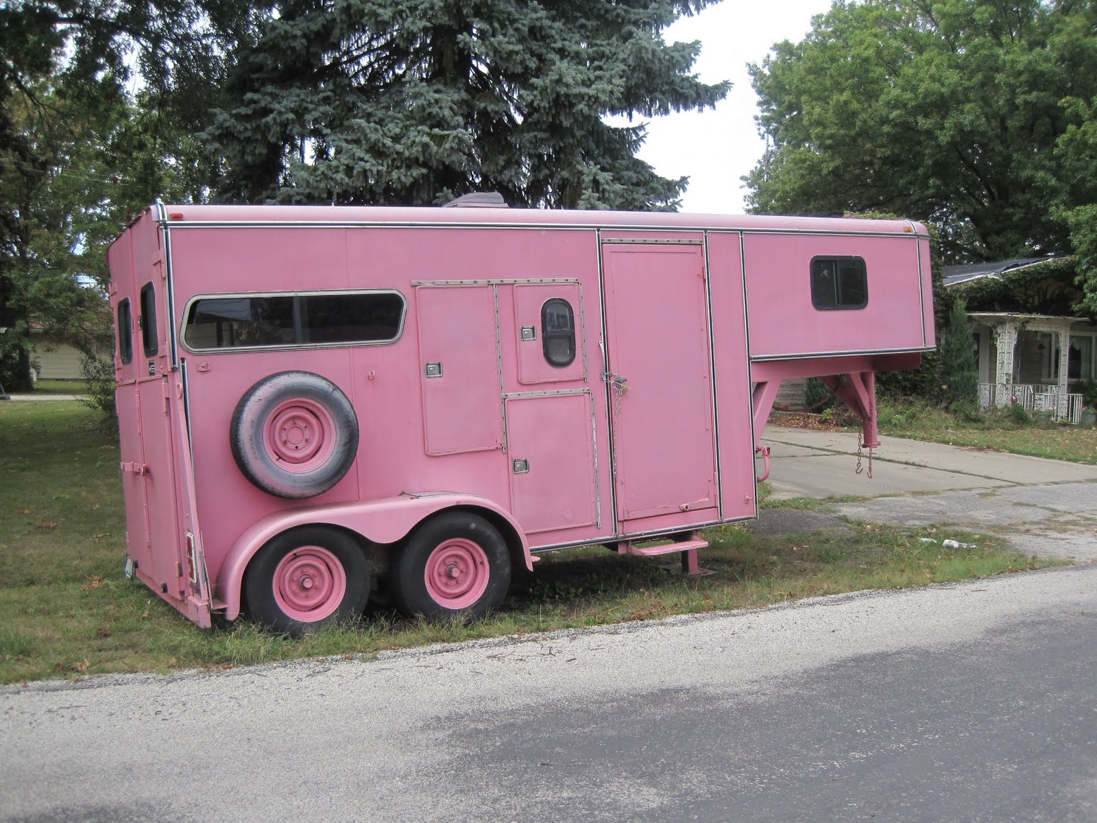 Pink Horse Trailer