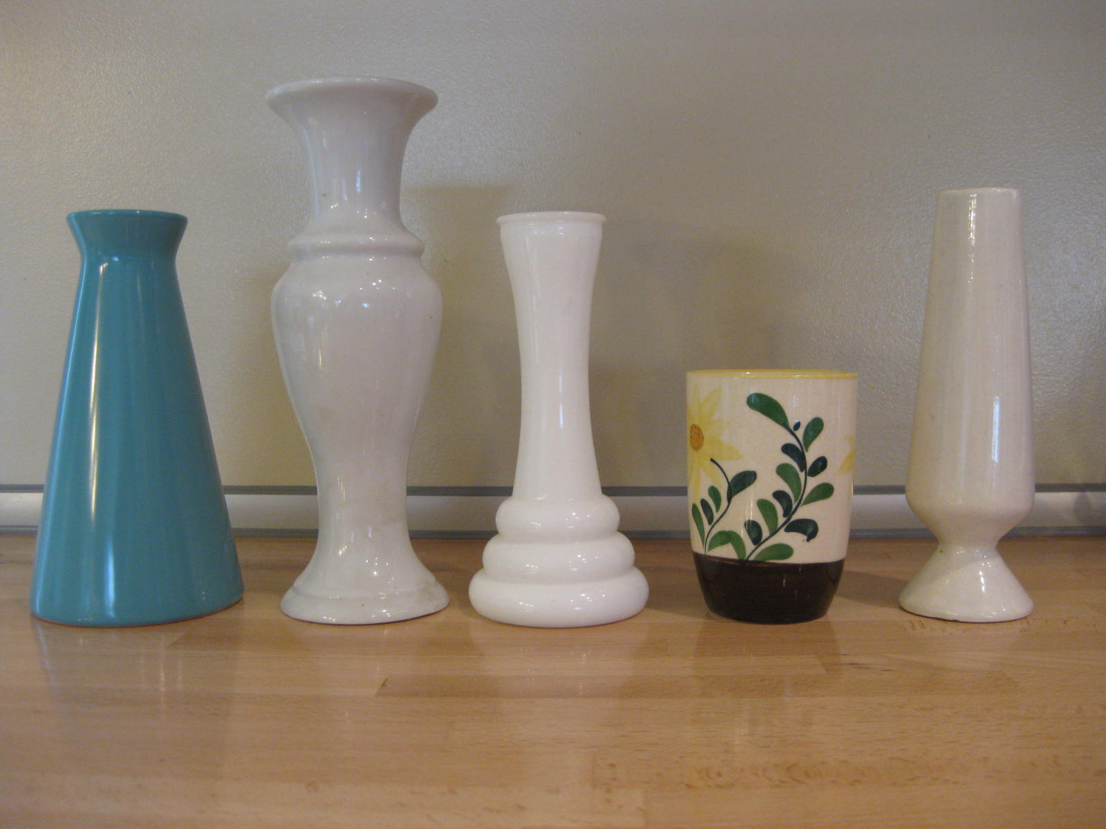 H is for Handmade Multiple Vase Centerpiece Tutorial