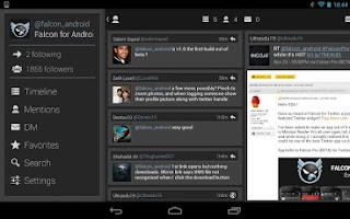 All core features you would expect from a mobile Twitter client.