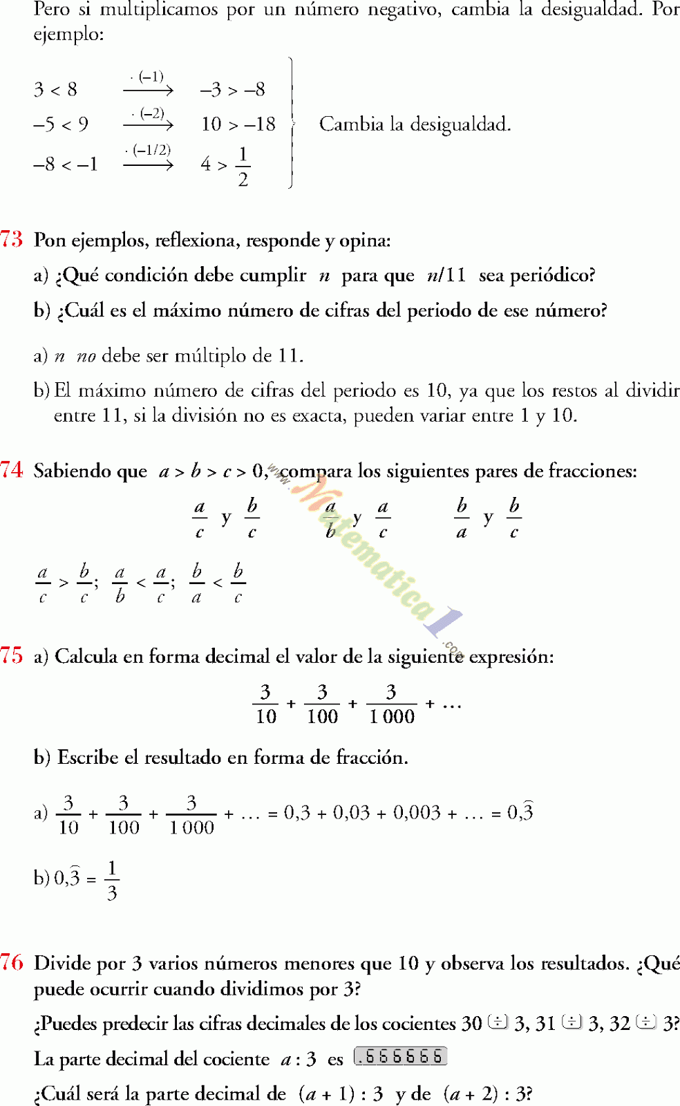 FRACCIONES NUMEROS RACIONALES fracciones numeros racionales: