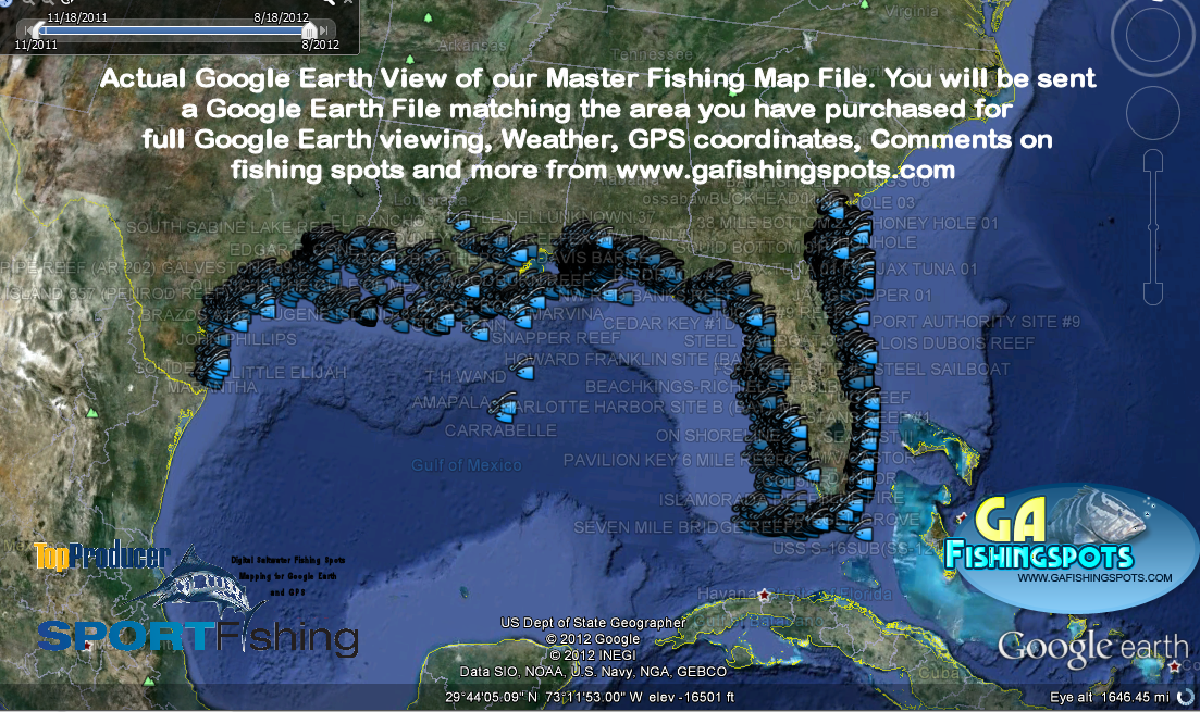 Fishing Maps