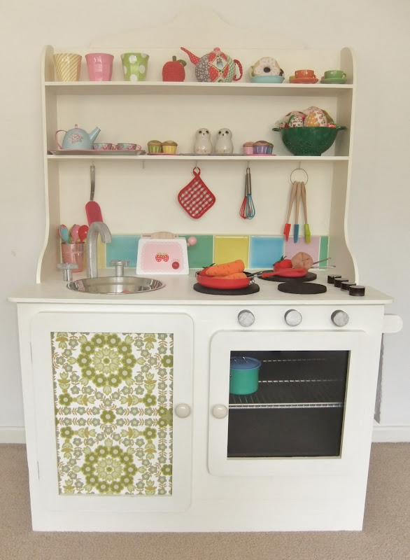 handmade play kitchen