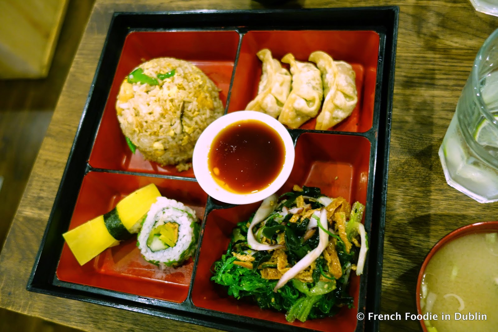Bento Lunch Box at Zakura, Wexford Street, Dublin 2 French Foodie in