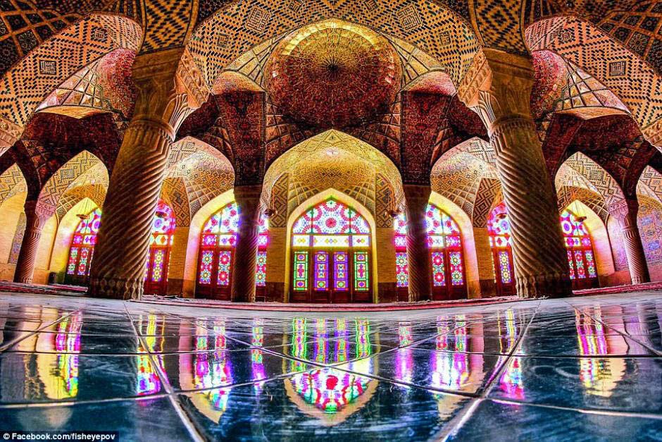 Iran Wunderschone Kaleidoskop Bilder Einer Moschee Gerrys Blog