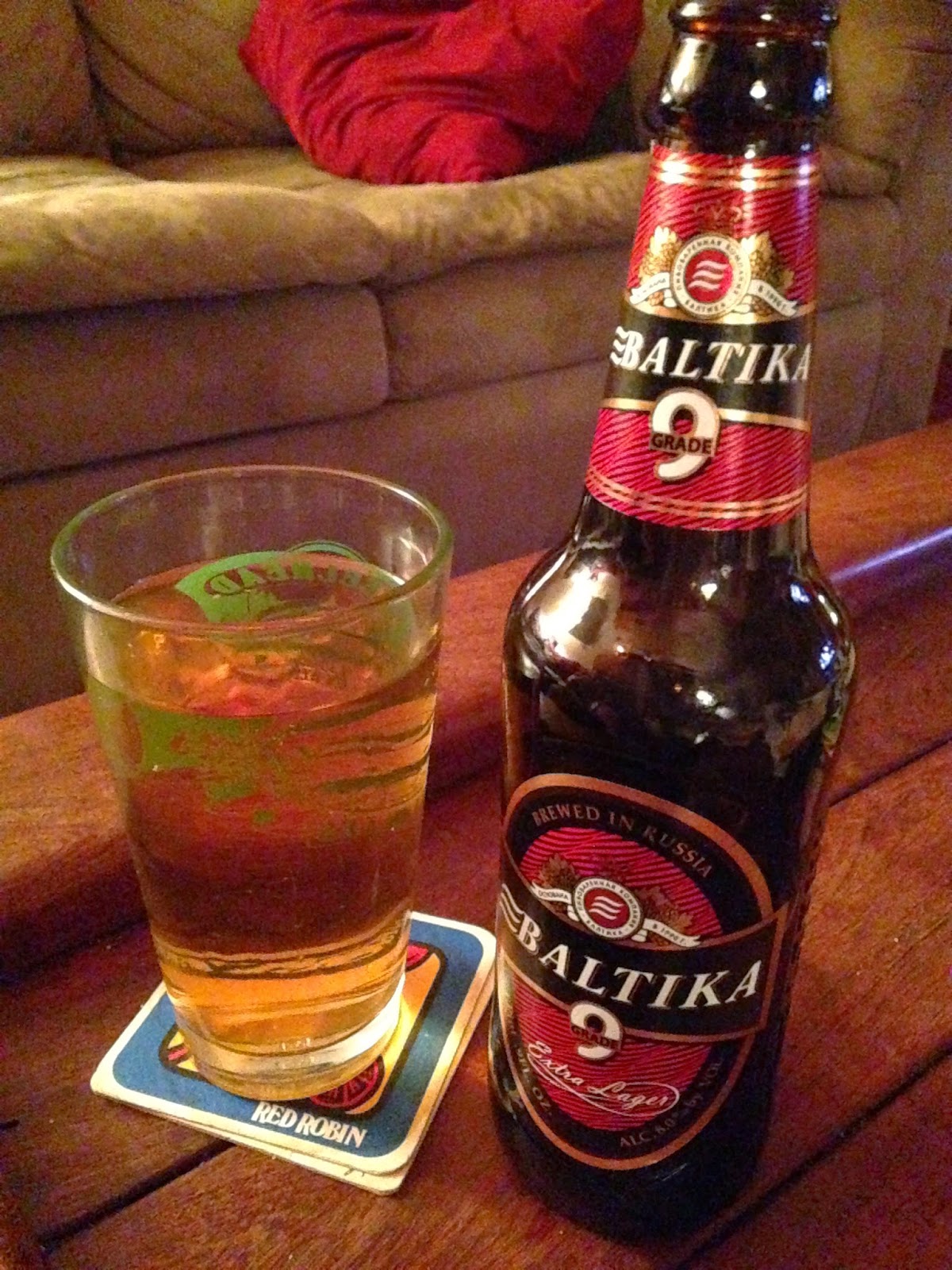 Taste be the Journey: Baltika Brewery: No 9 Extra Lager - Russia