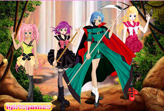 Juego de vestir a las princesas guerreras Juego de vestir a las princesas guerreras
