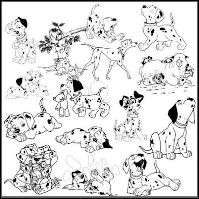 101 Dalmatians Brushes for Photoshop, Photoshop Brushes, Photoshop Stuff