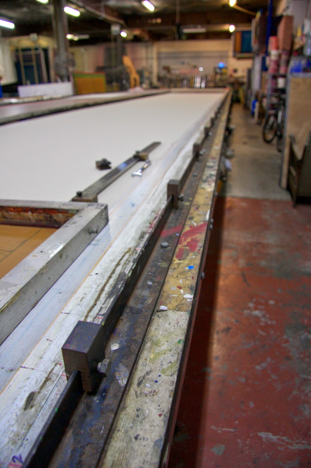 Tales From A Printroom Hand Screen Printing Tables