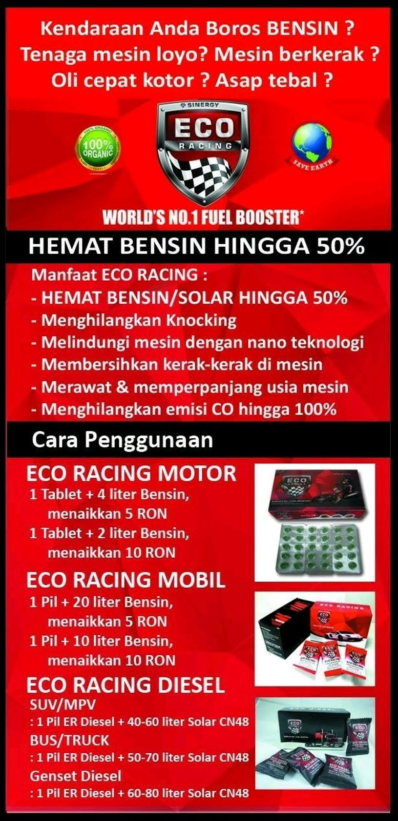 MANFAAT ECO RACING