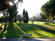 Montjuic Park in Barcelona An overview of a part of the Montjuïc Park (barcelona montjuic park ii)