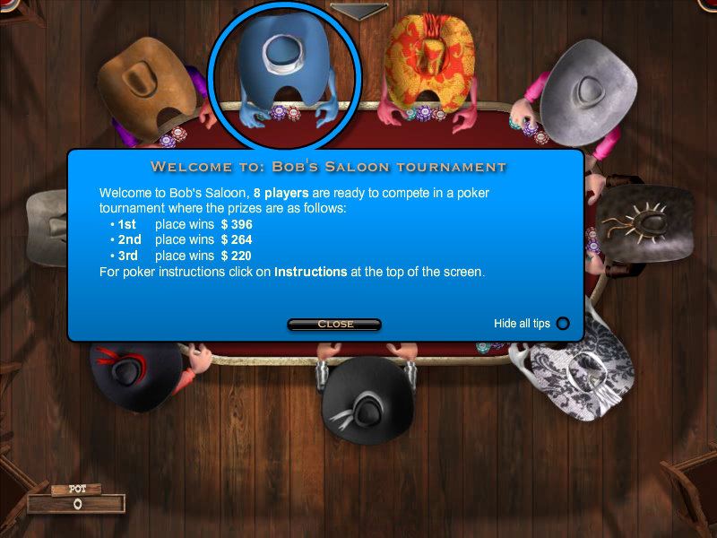 Click poker governor