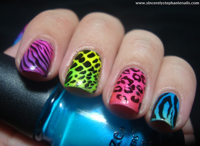 animal print stamping