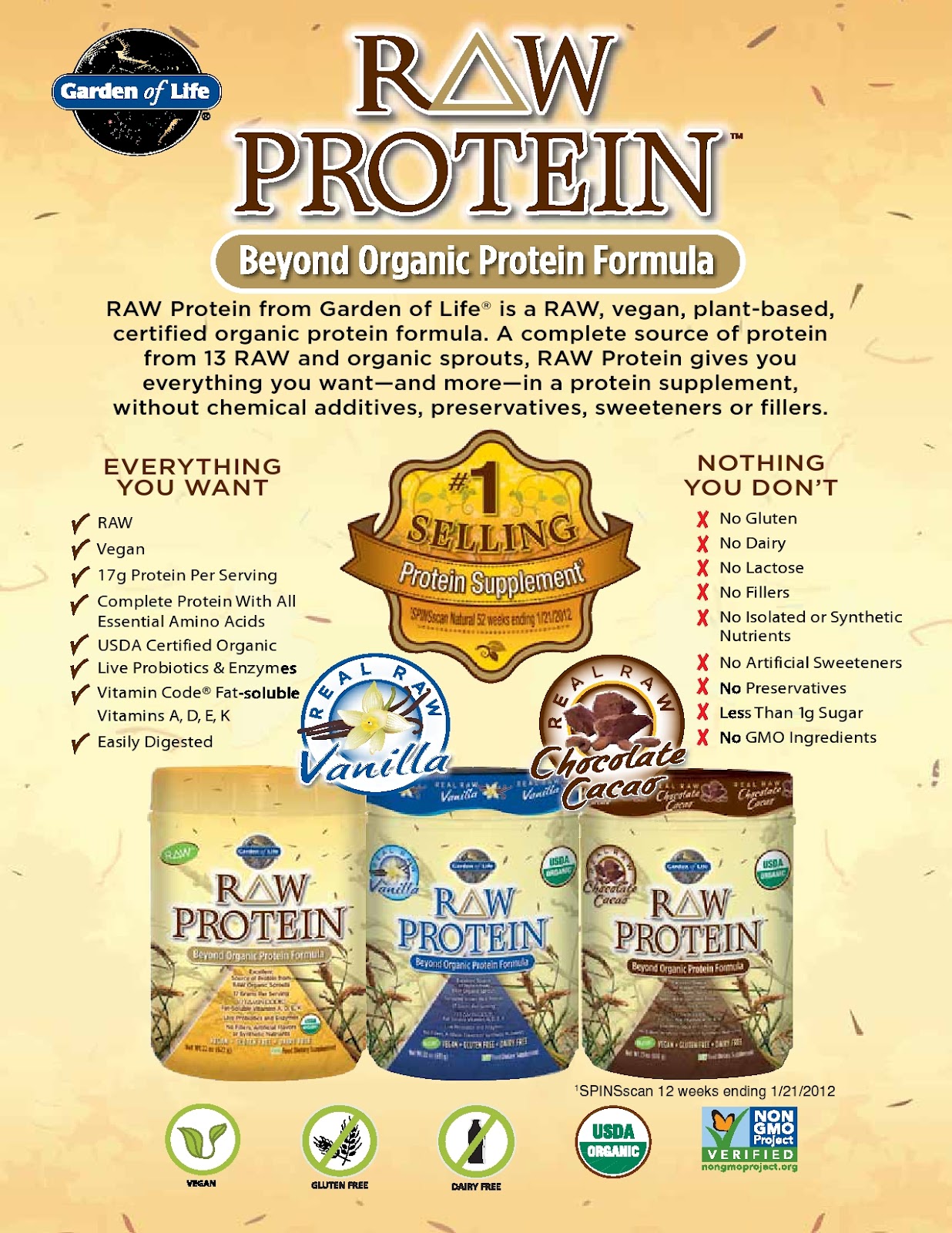 Healthy Home Blog Garden of Life Protein Powders Raw, Vegan, Organic!