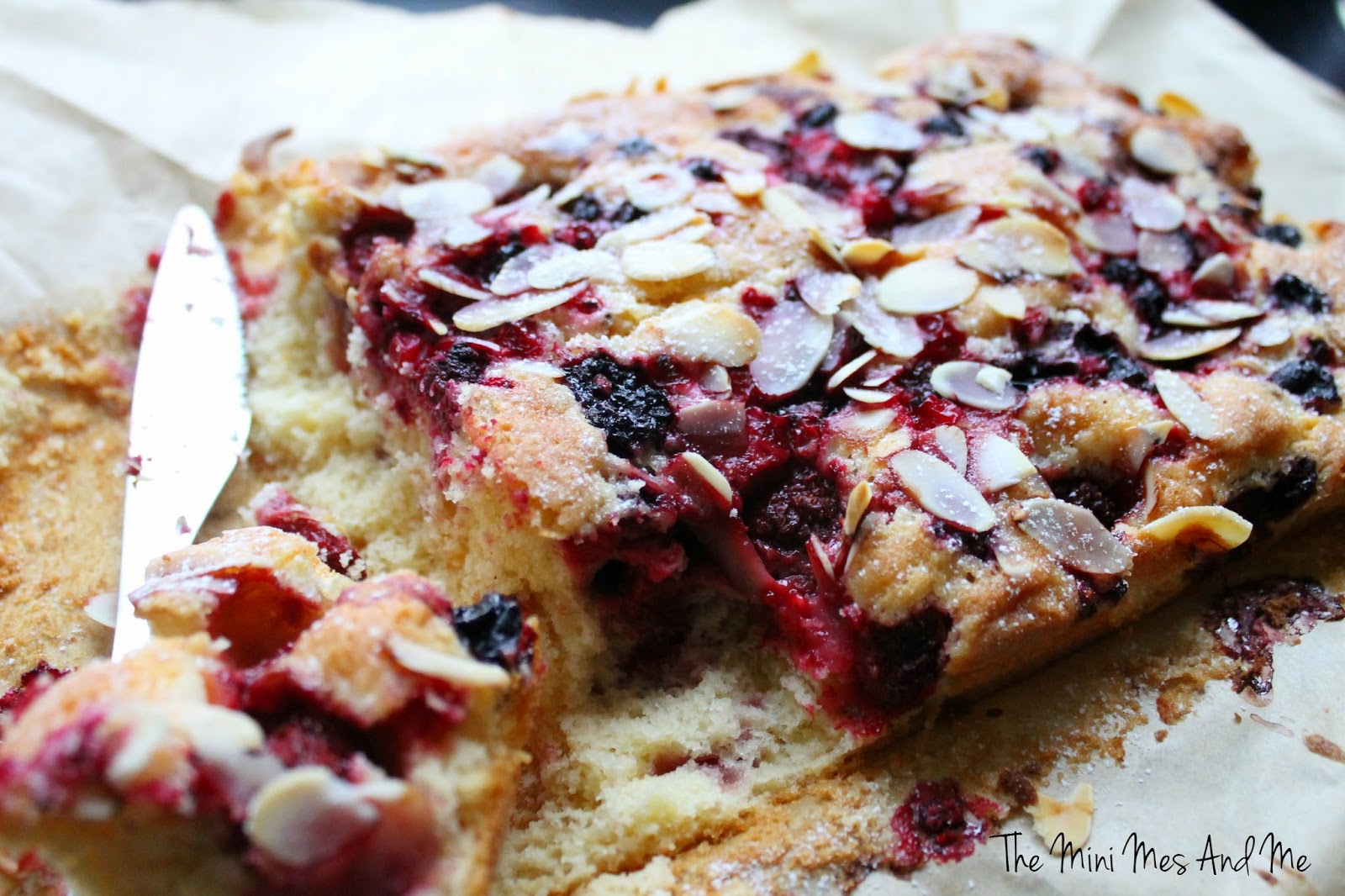 Mini Makes 3 Summer Fruits and Almond Tray Bake The Mini Mes and