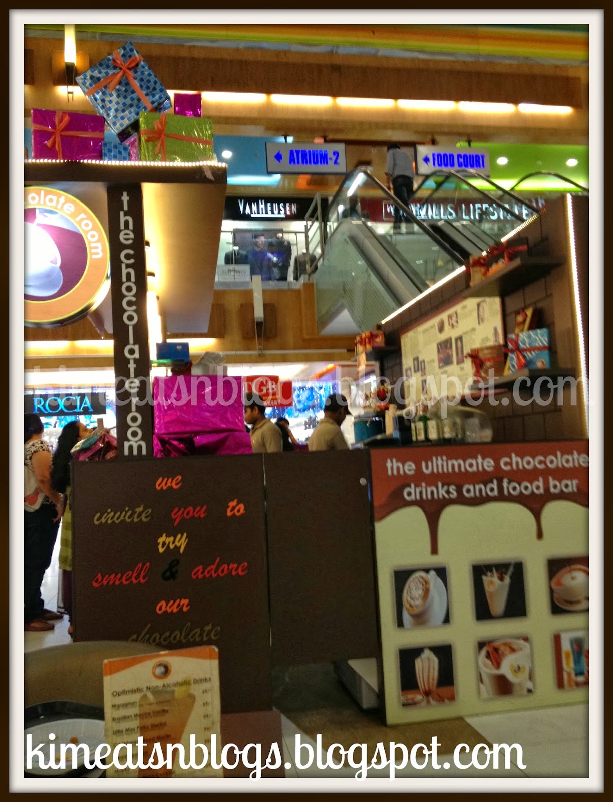 Kim's Reviews for Eating Out Across the Globe The Chocolate Room