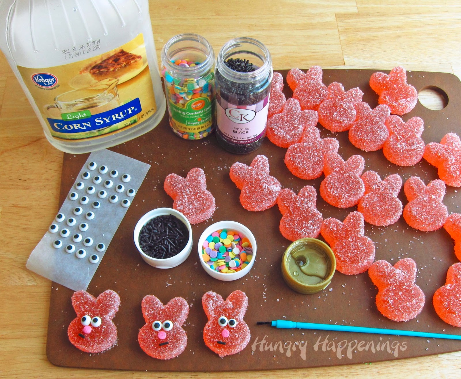 Homemade Sour Gummy Bunnies Hungry Happenings Easter Recipes