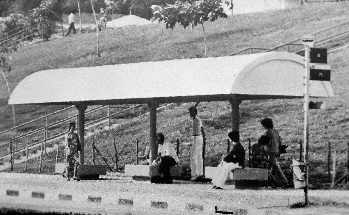 Old photos of different busstops in S’pore will take you on a feel