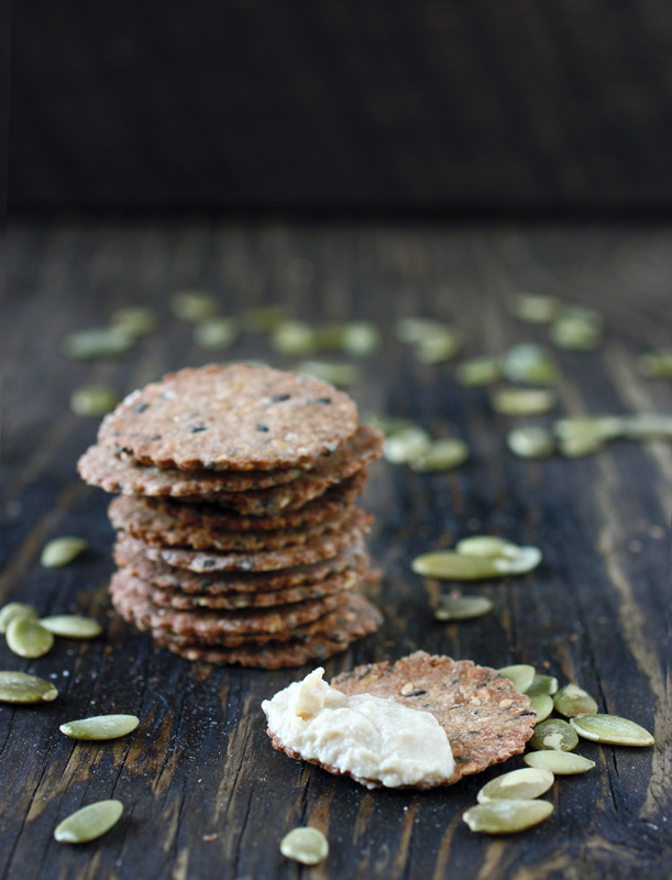 Sweet Freedom Black Sesame Seed Crackers