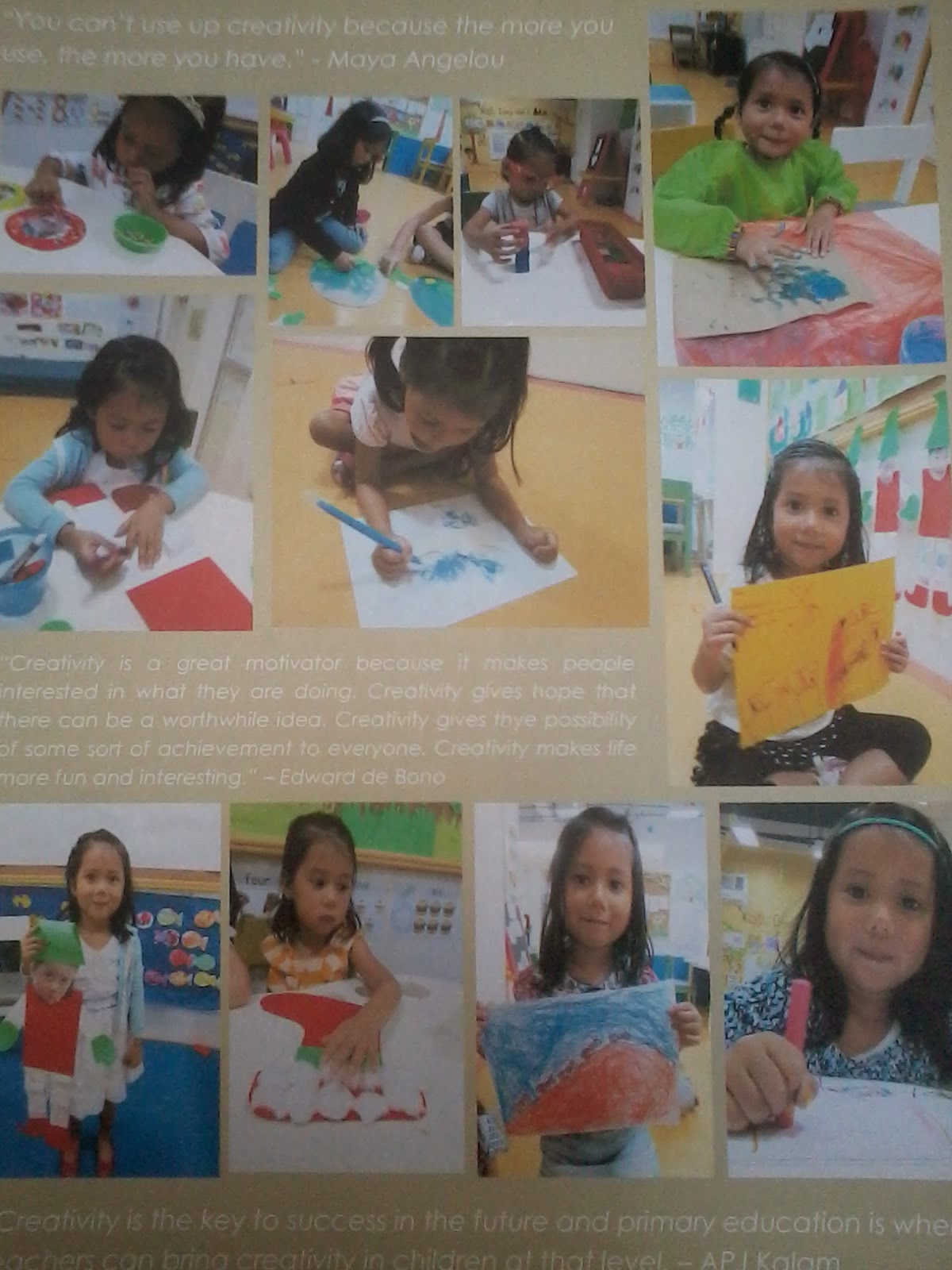 Elle Marie And Bien Mary Oplas Preparing For Moving Up Ceremony 2015