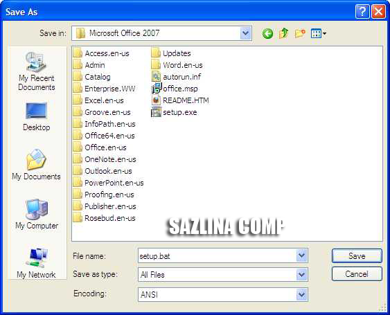 Cara Membuat Silent Install Microsoft Office 2007